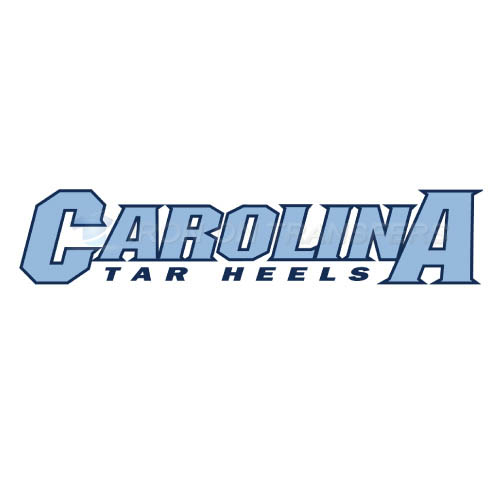 North Carolina Tar Heels Logo T-shirts Iron On Transfers N5518 - Click Image to Close